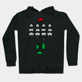 8 bit Invaders Hoodie